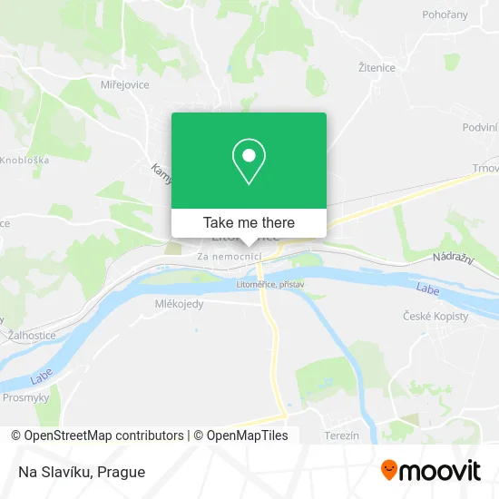 Карта Na Slavíku