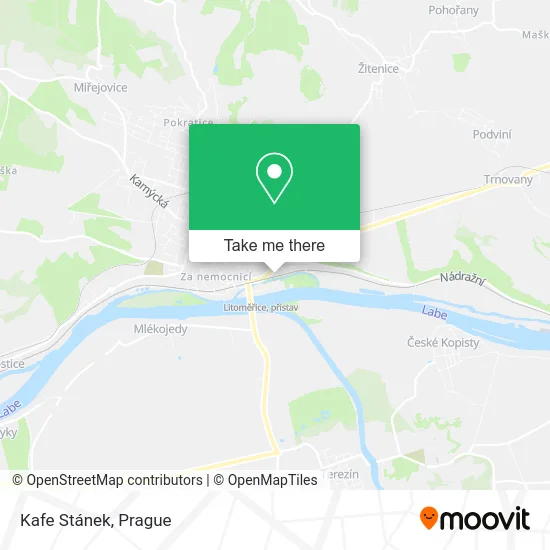 Карта Kafe Stánek