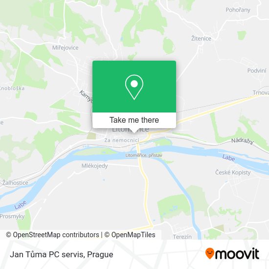 Карта Jan Tůma PC servis