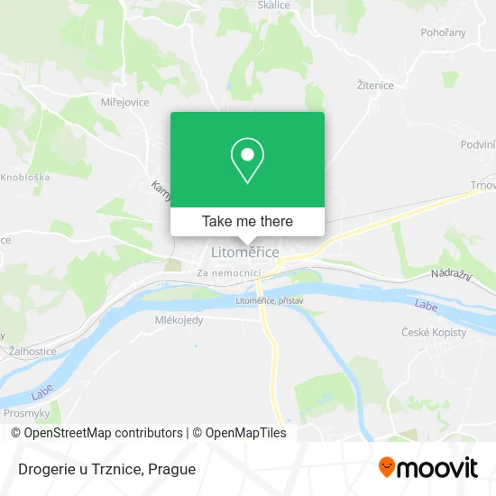 Карта Drogerie u Trznice