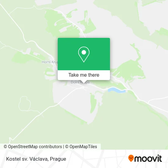 Карта Kostel sv. Václava