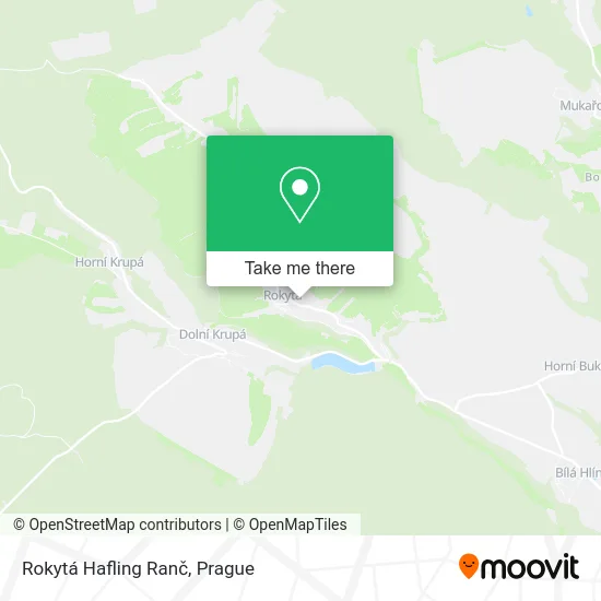 Карта Rokytá Hafling Ranč