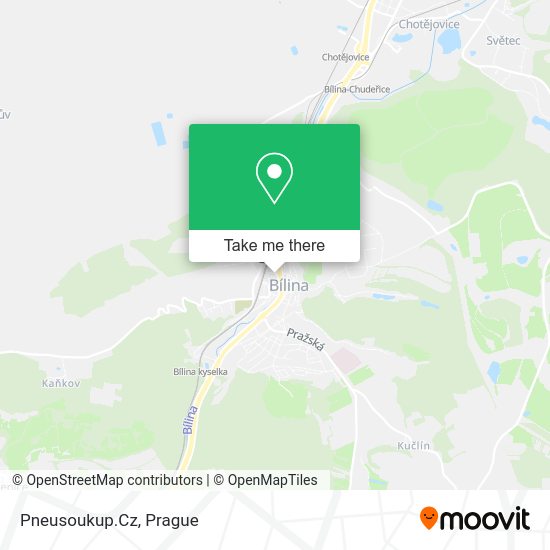 Карта Pneusoukup.Cz