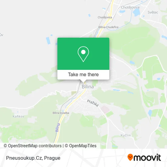 Карта Pneusoukup.Cz
