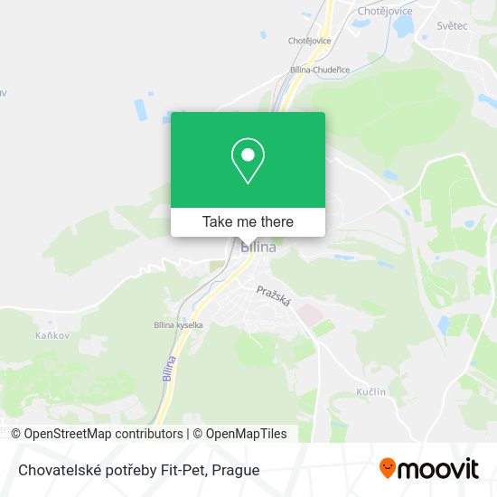 Карта Chovatelské potřeby Fit-Pet