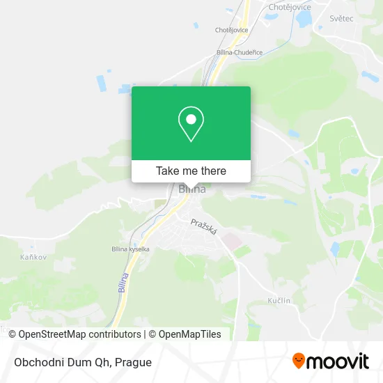 Карта Obchodni Dum Qh
