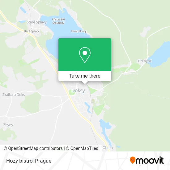 Карта Hozy bistro