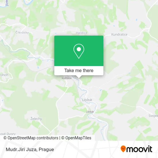 Карта Mudr.Jiri Juza