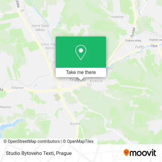 Карта Studio Bytoveho Texti