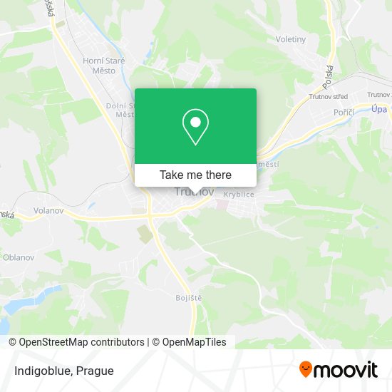 Карта Indigoblue