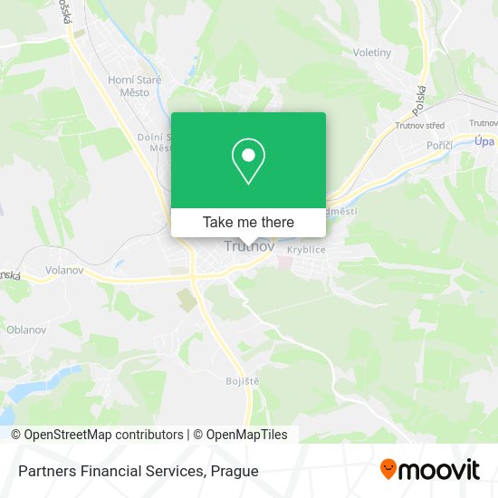 Карта Partners Financial Services