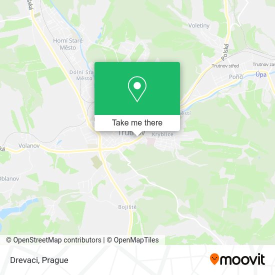 Карта Drevaci