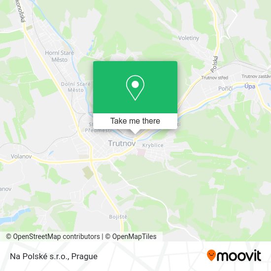 Карта Na Polské s.r.o.