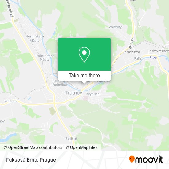 Карта Fuksová Erna