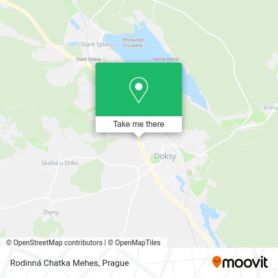 Карта Rodinná Chatka Mehes