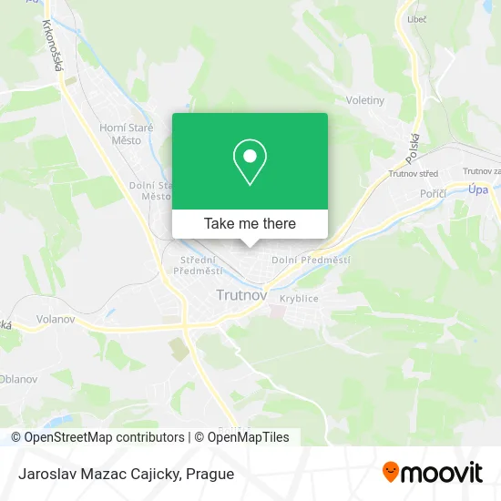 Карта Jaroslav Mazac Cajicky