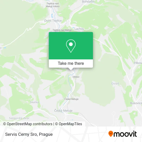 Карта Servis Cerny Sro
