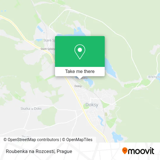 Roubenka na Rozcestí map