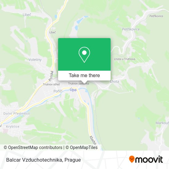 Карта Balcar Vzduchotechnika