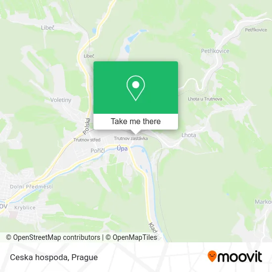 Карта Ceska hospoda