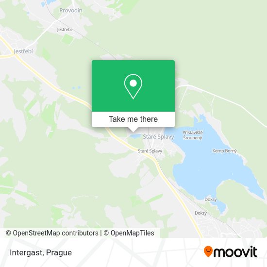 Карта Intergast