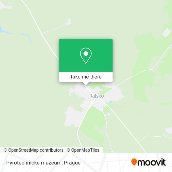 Карта Pyrotechnické muzeum