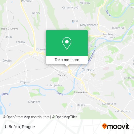 Карта U Bučka