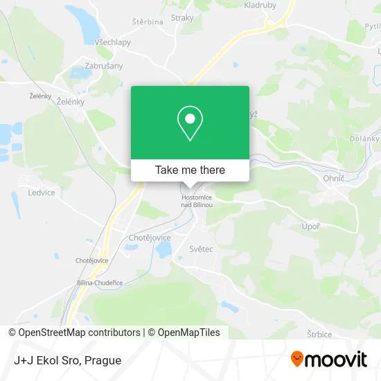 J+J Ekol Sro map