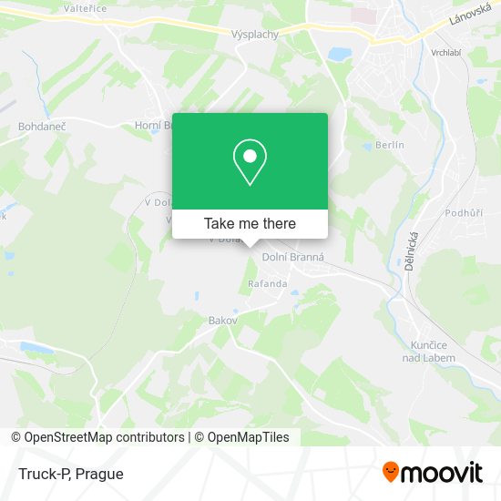 Карта Truck-P