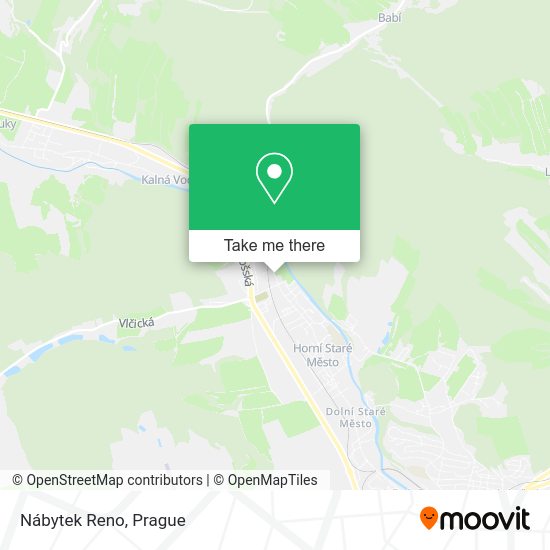 Карта Nábytek Reno