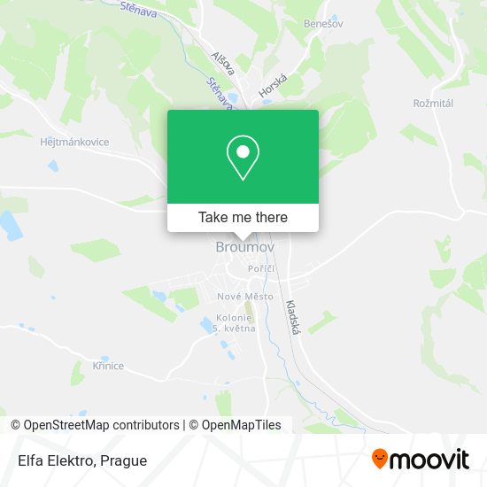 Карта Elfa Elektro