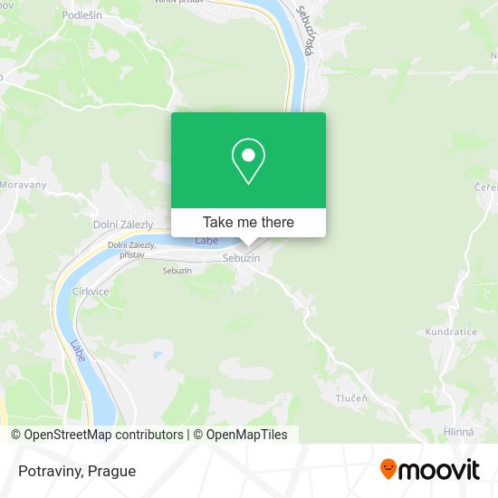 Карта Potraviny