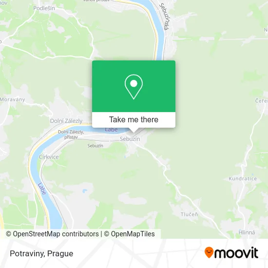 Карта Potraviny