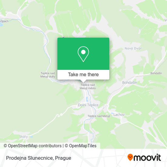 Карта Prodejna Slunecnice