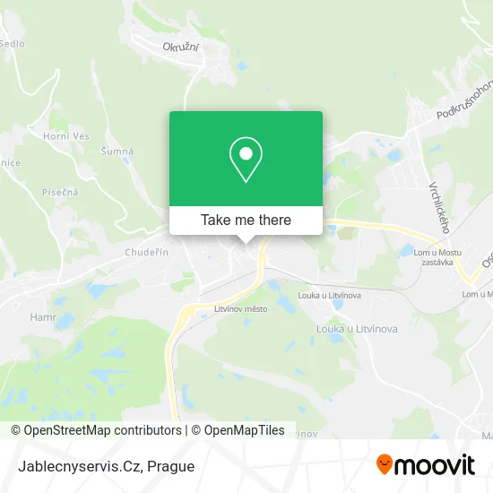 Карта Jablecnyservis.Cz