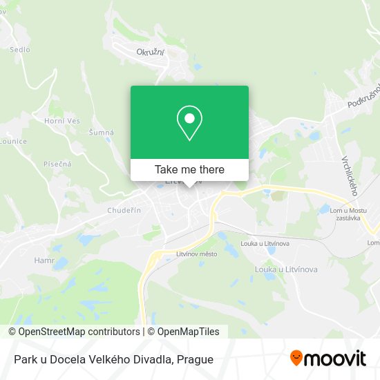 Карта Park u Docela Velkého Divadla