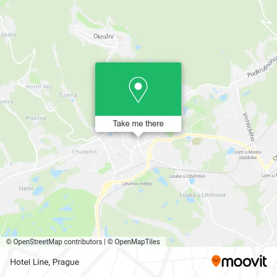 Карта Hotel Line