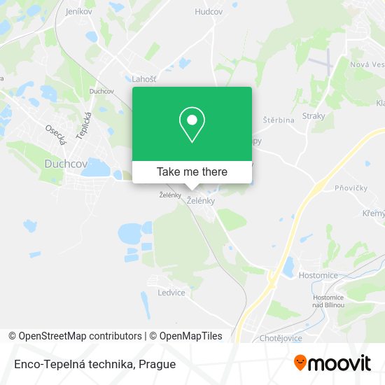 Карта Enco-Tepelná technika