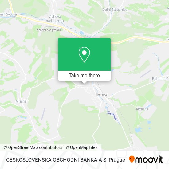 Карта CESKOSLOVENSKA OBCHODNI BANKA A S
