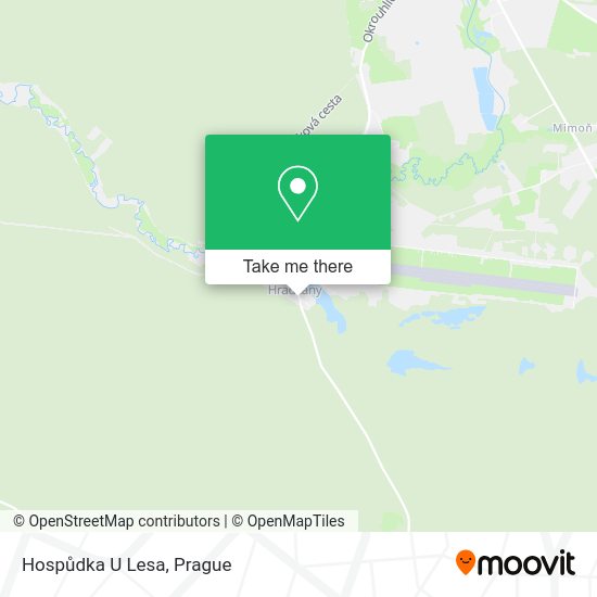 Карта Hospůdka U Lesa