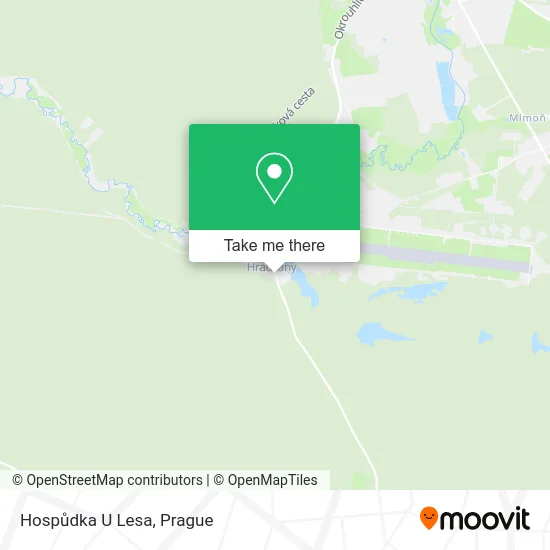 Карта Hospůdka U Lesa