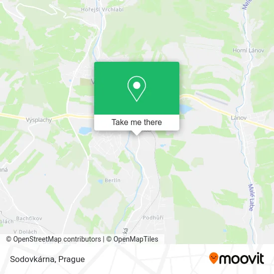 Карта Sodovkárna