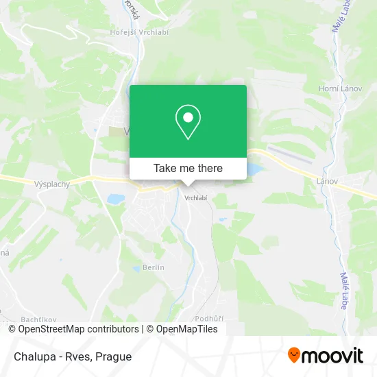 Карта Chalupa - Rves