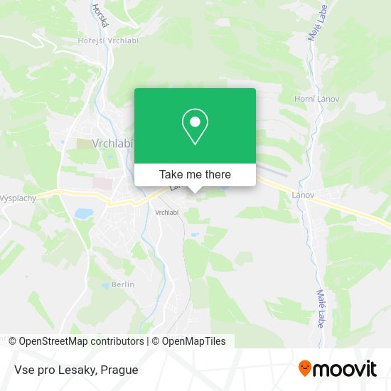 Карта Vse pro Lesaky
