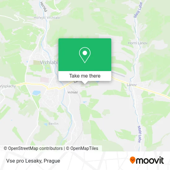 Карта Vse pro Lesaky