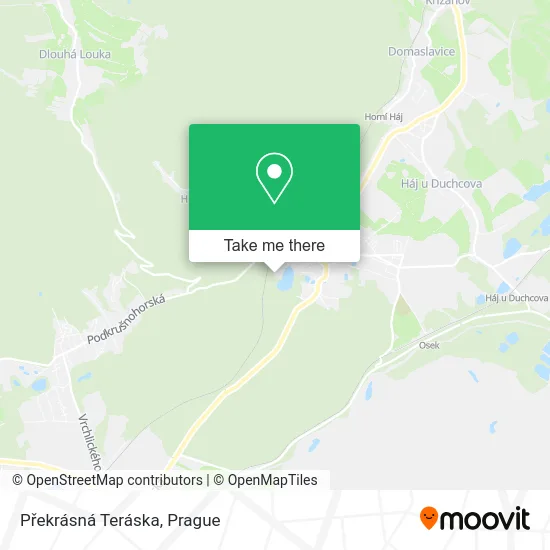 Карта Překrásná Teráska