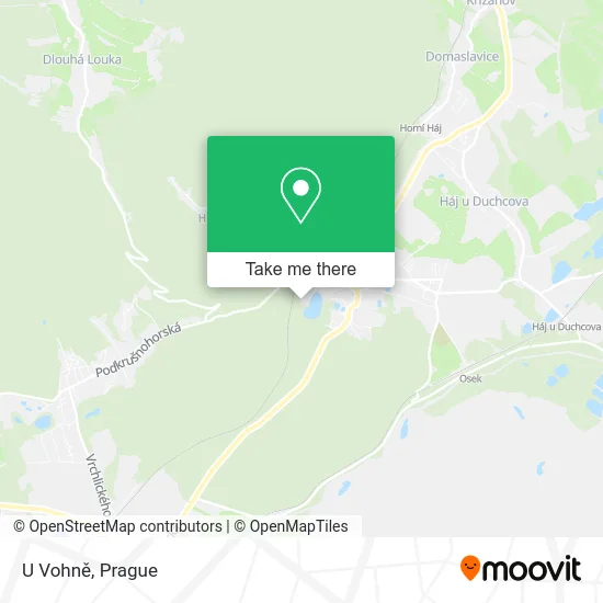 Карта U Vohně