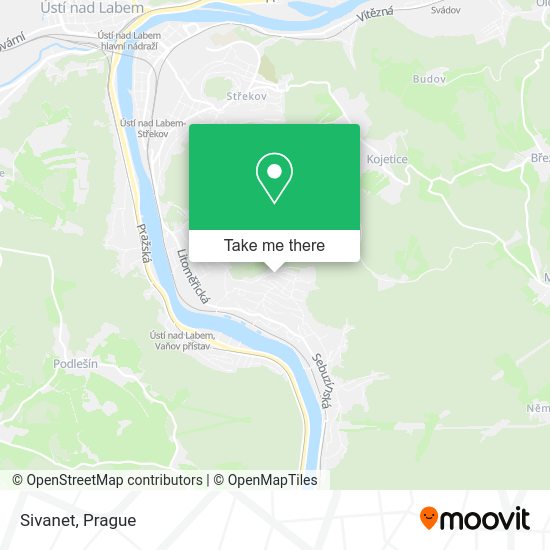 Карта Sivanet