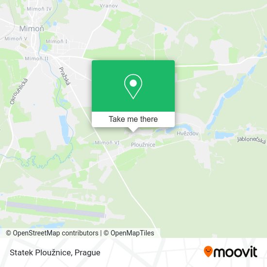 Карта Statek Ploužnice