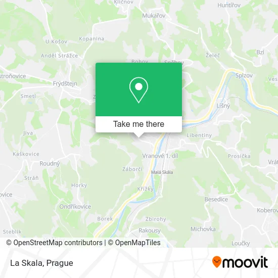La Skala map